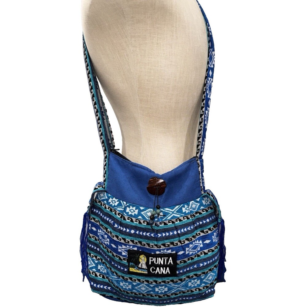 Punta Cana Multi Color Cloth Cross Body Bag